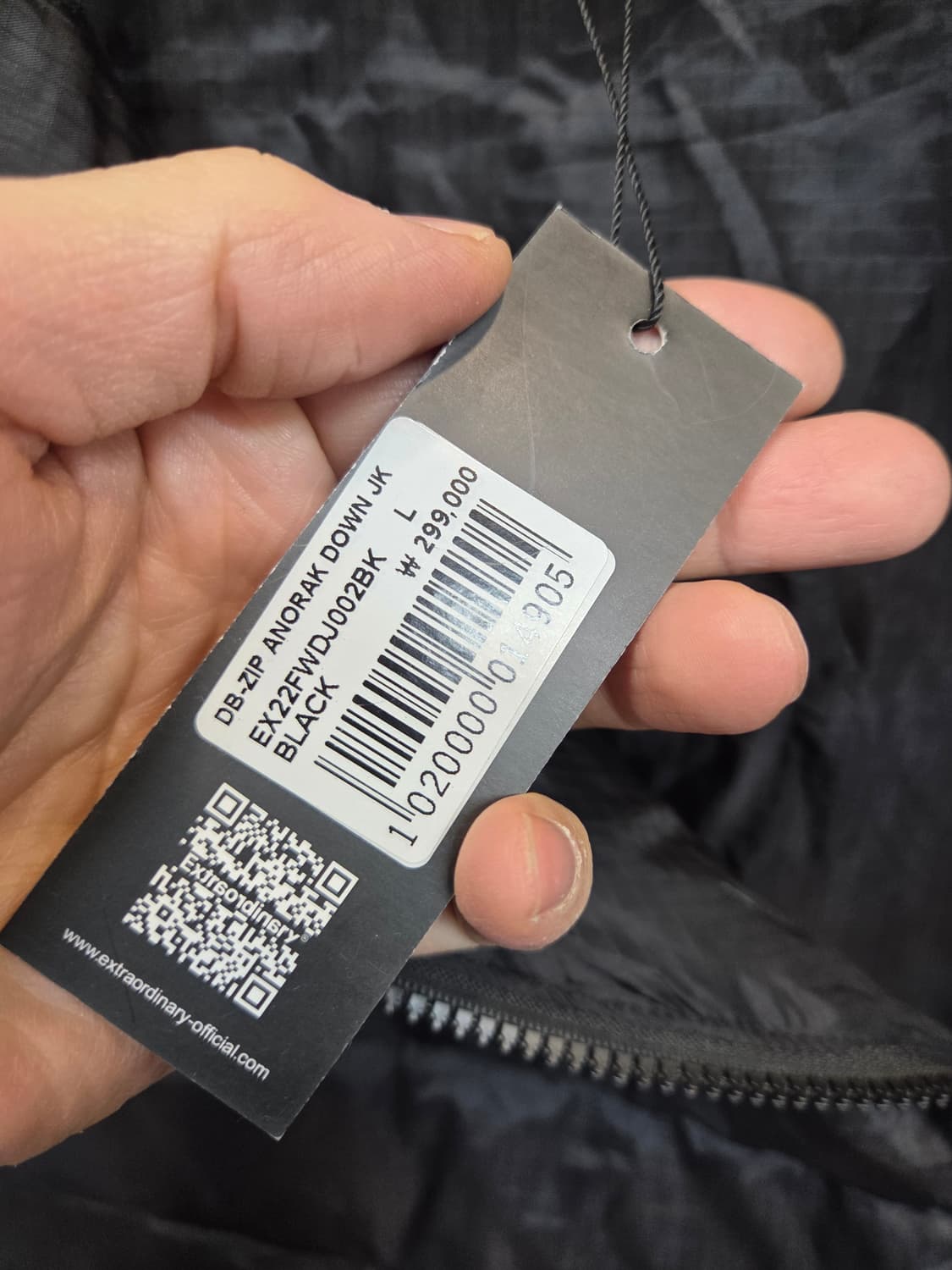 엑스트라오디너리 아노락 다운 경량패딩 L 상품이미지4