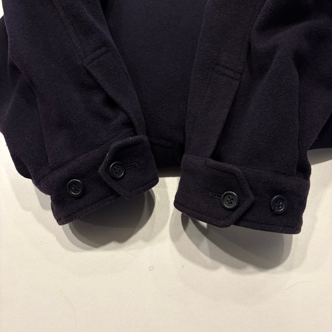 버버리 울 캐시미어 네이비 블루종 자켓 D109 상품이미지6