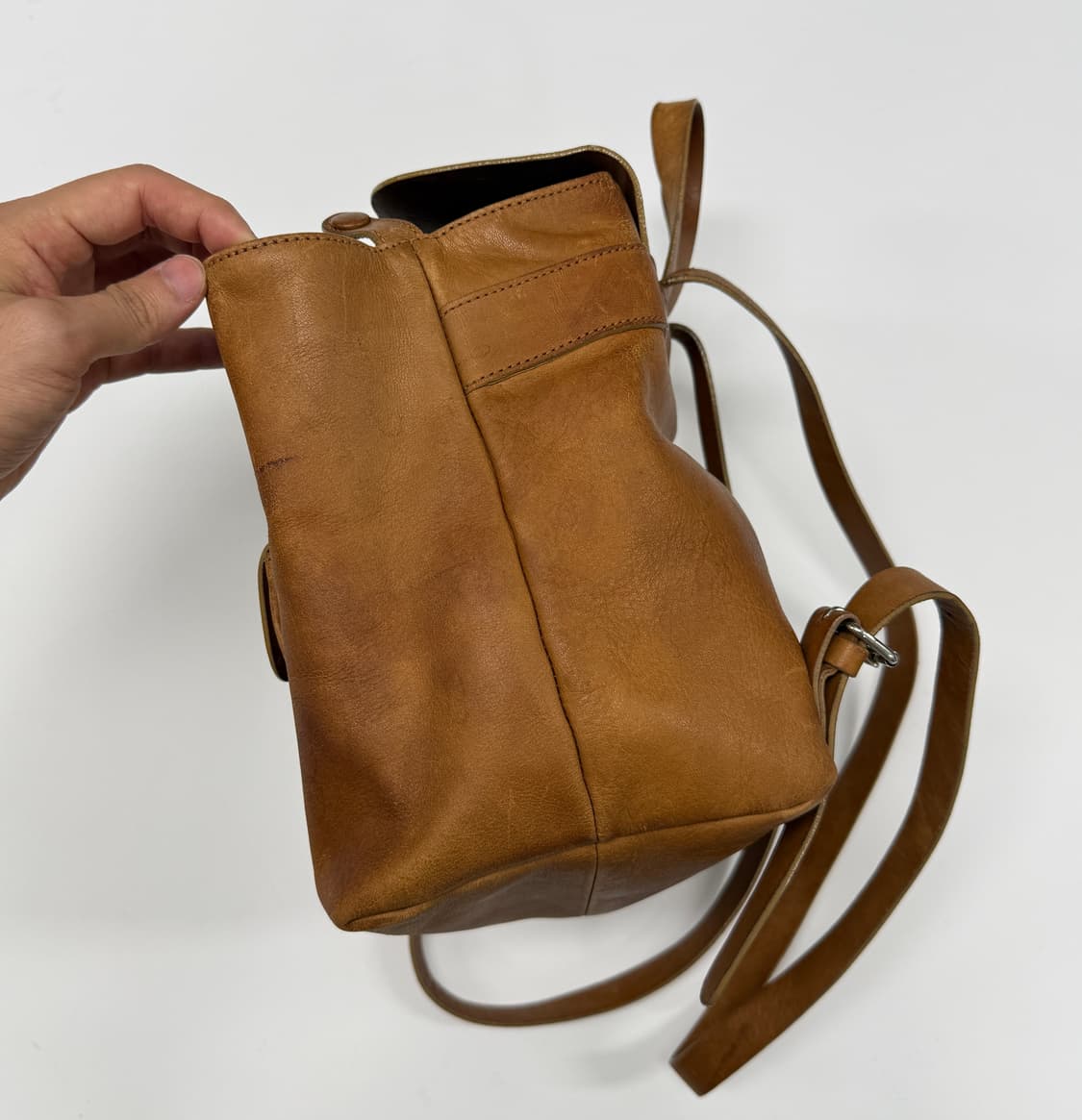 Margaret Howell leather rucksack 상품이미지4