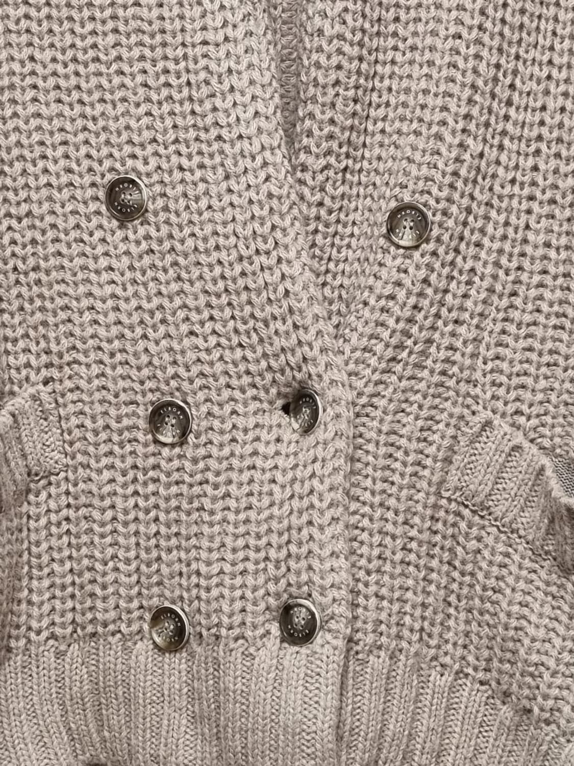 (택포) ELBORN 엘보른 숄카라 니트가디건 free 상품이미지6