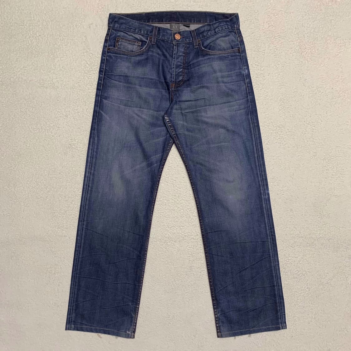 [36] 아르마니 익스체인지 와이드 스트레이트핏 데님팬츠 상품이미지3