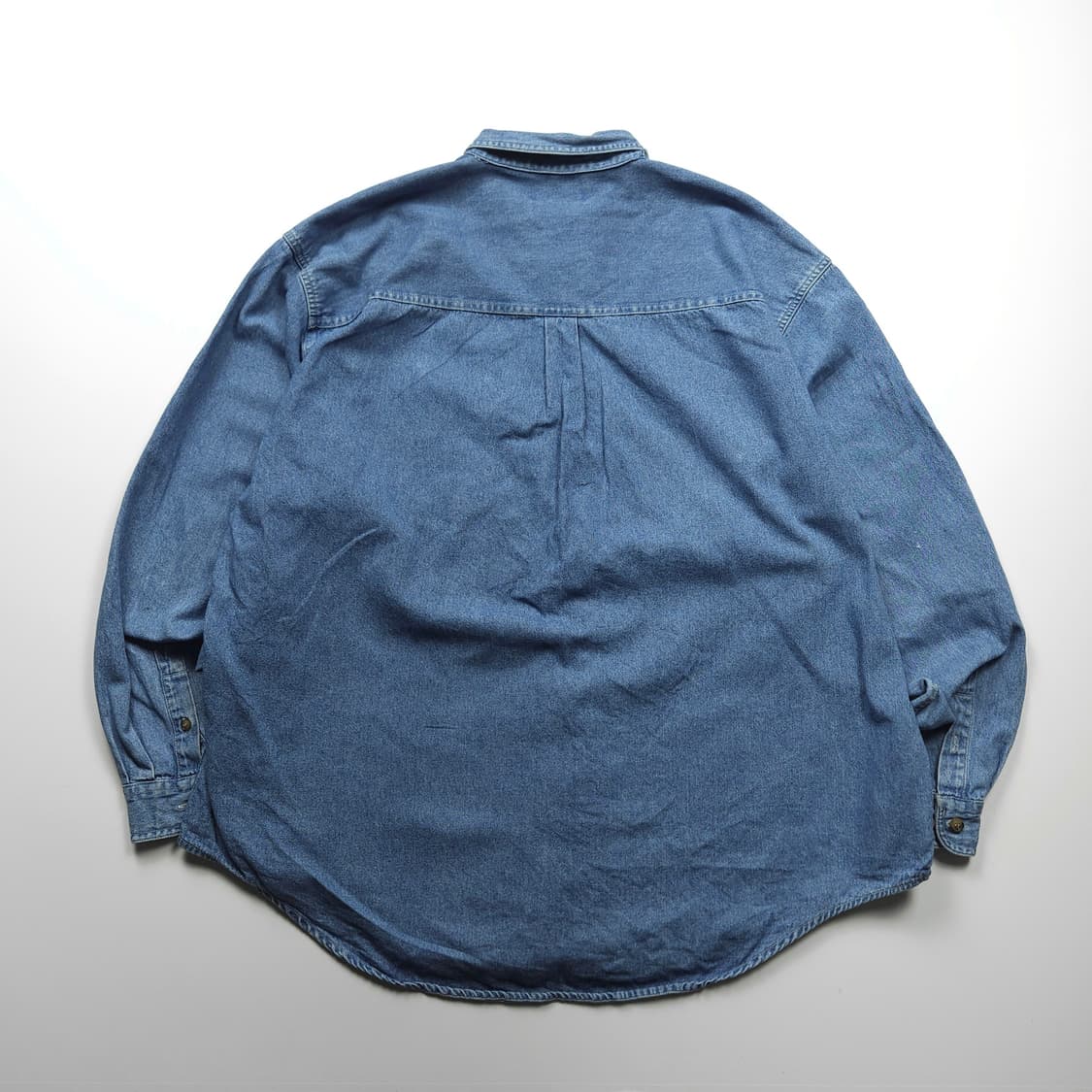칼하트 박시핏 데님 워크 셔츠 (XL) 상품이미지2