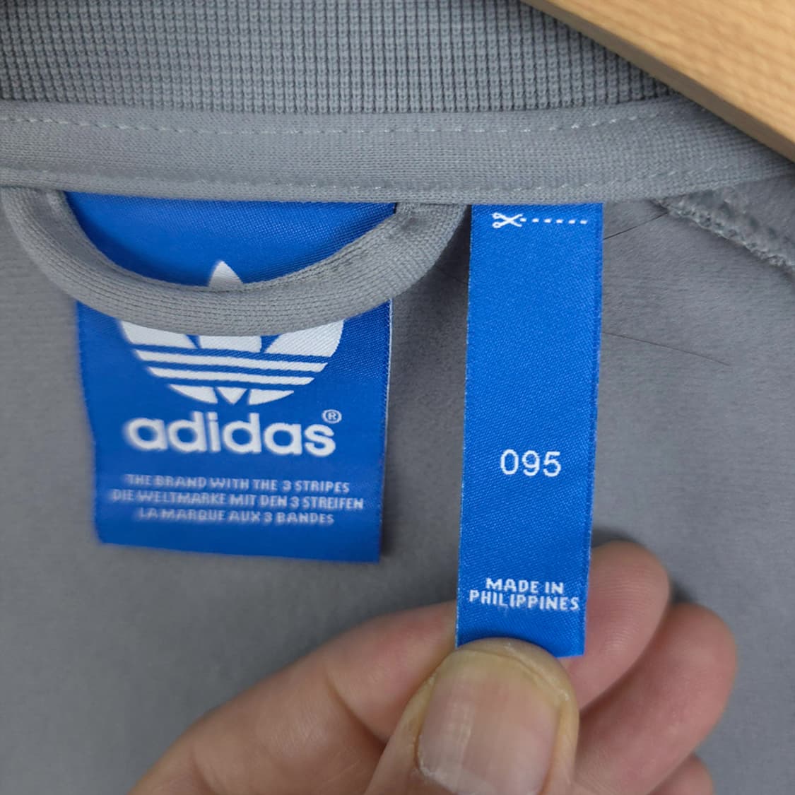 아디다스 (Adidas) 트레이닝 져지 트랙탑 그레이 네온라인 095 상품이미지7