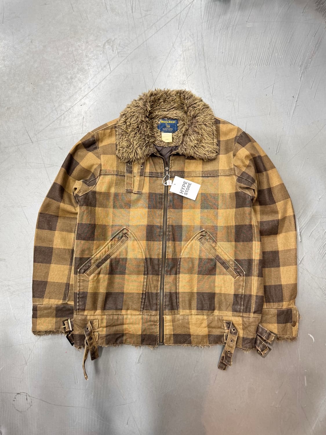 Woolrich 울리치 체크 쉐르파 자켓 상품이미지1