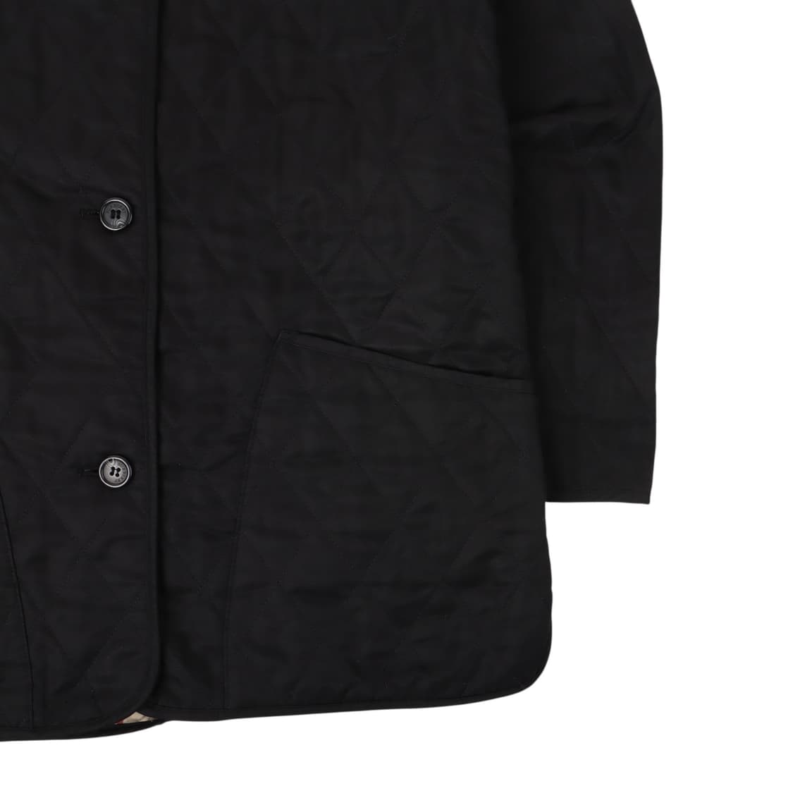 버버리 런던 체크라이닝 퀄팅 자켓 상품이미지4