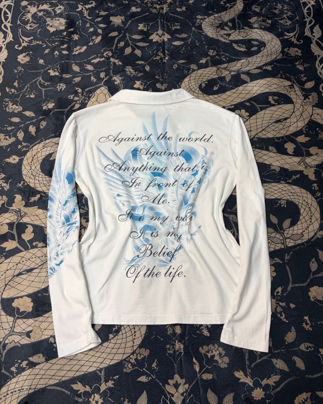 00‘s Wings of Faith longsleeve(unisex) 상품이미지2