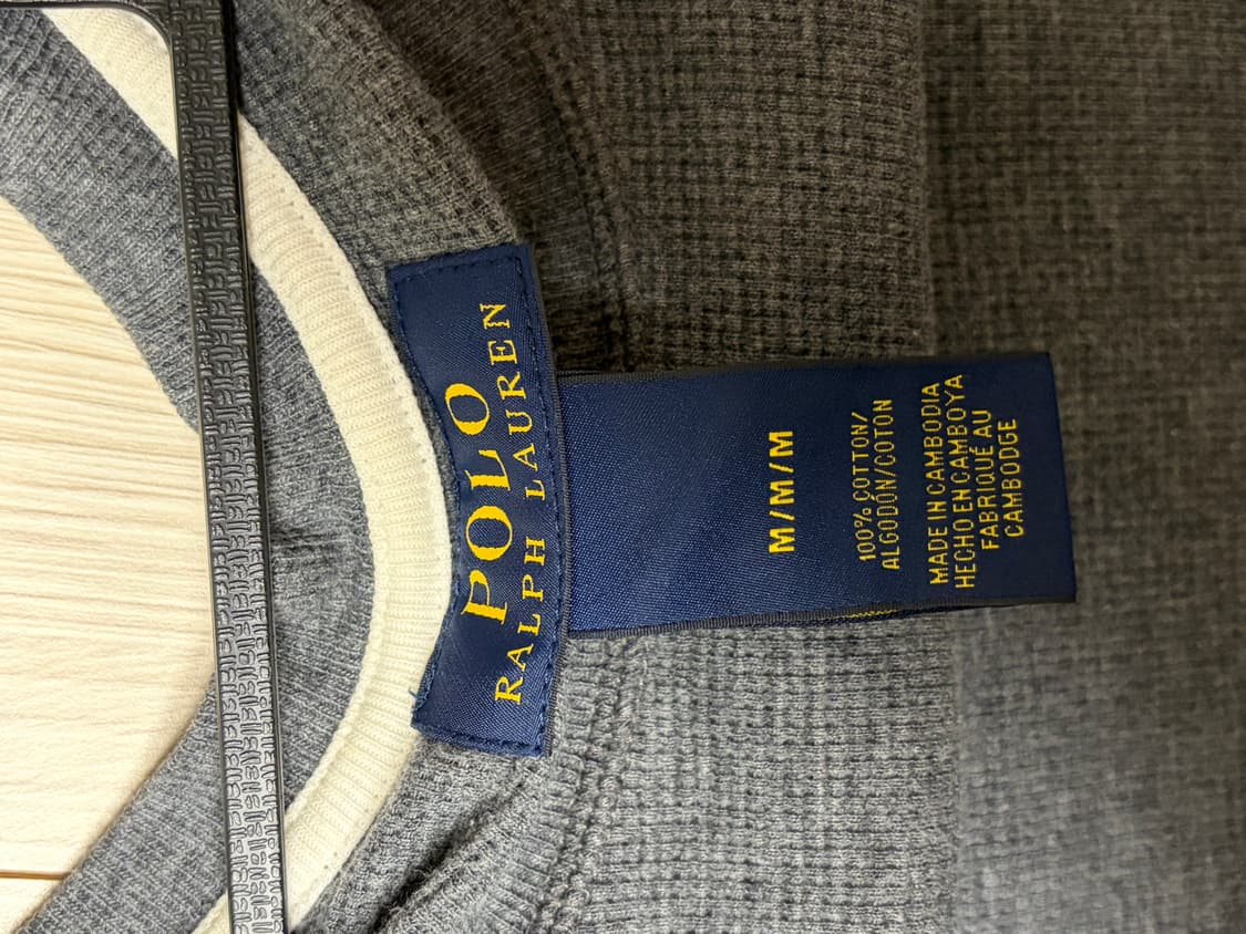 폴로 차콜 와플티 상품이미지2