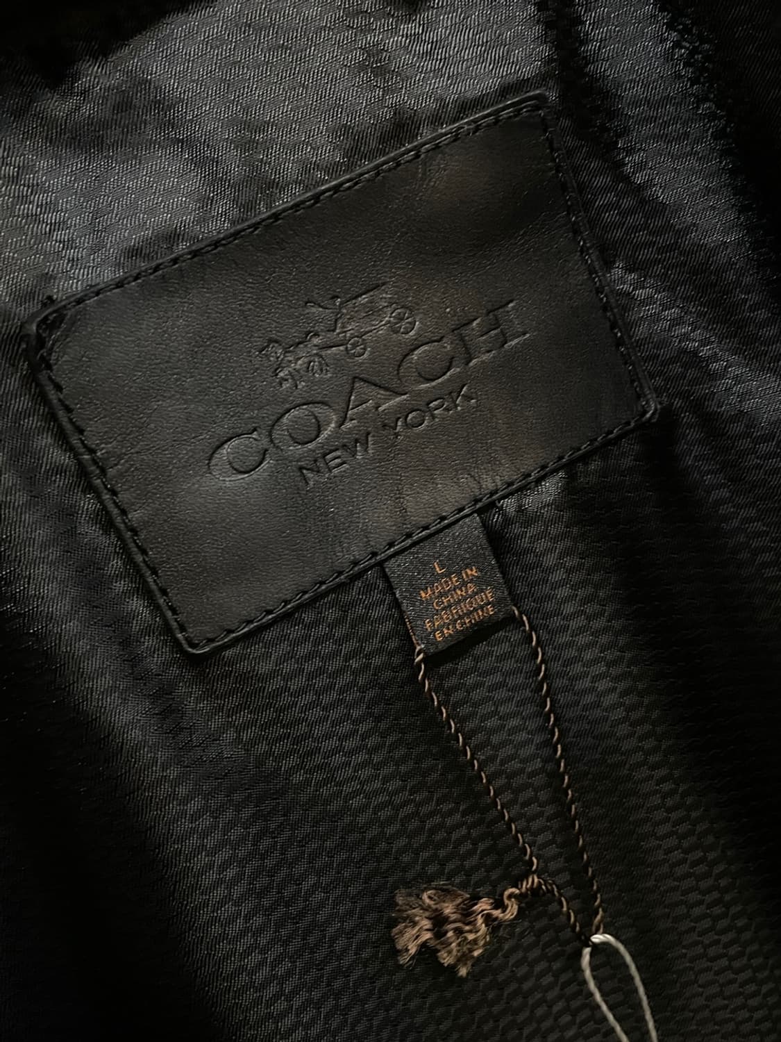 코치 시어링 카라 울 봄버 자켓 상품이미지5