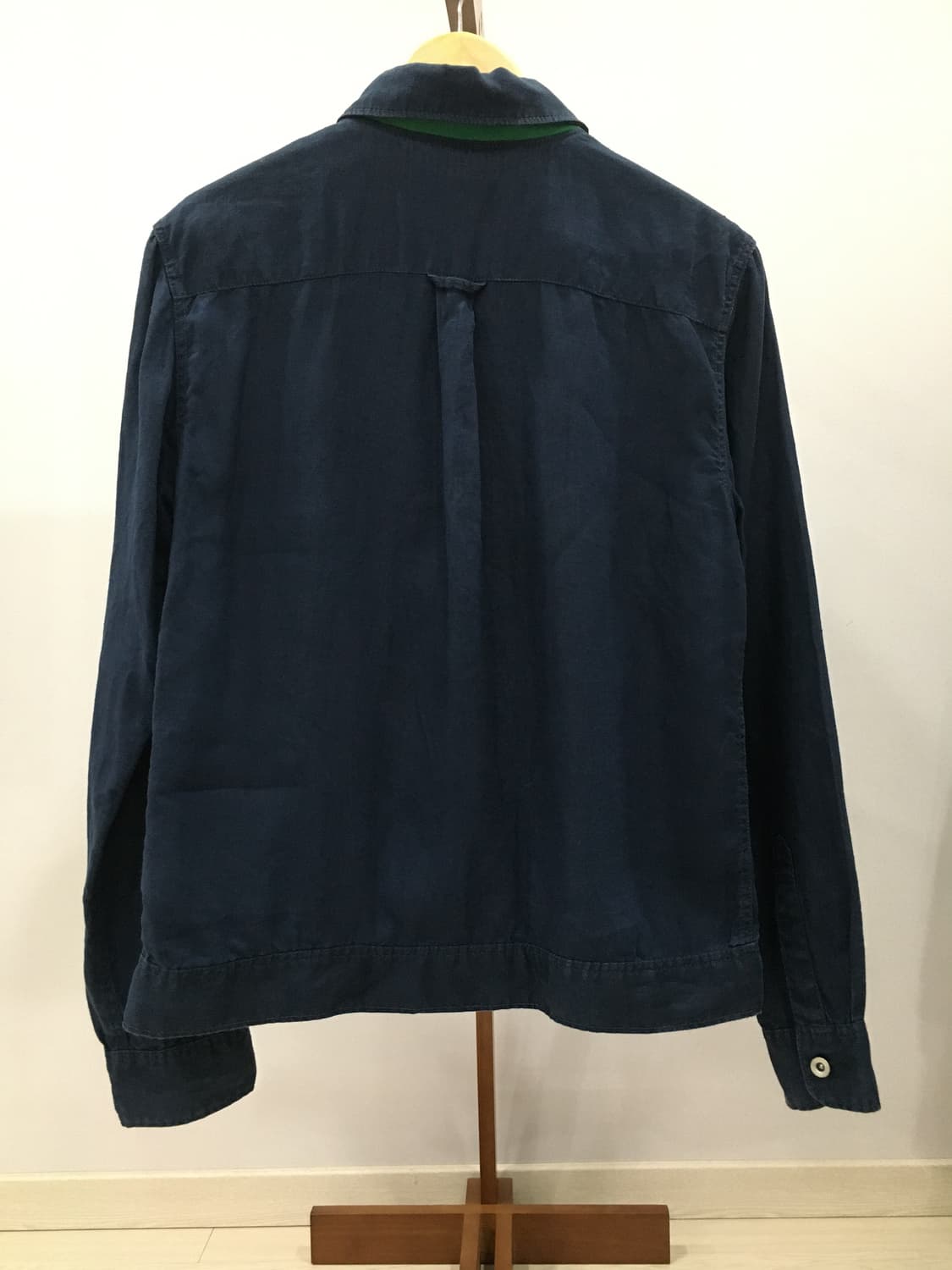 빔즈 빈티지 네이비 셔츠자켓 상품이미지2