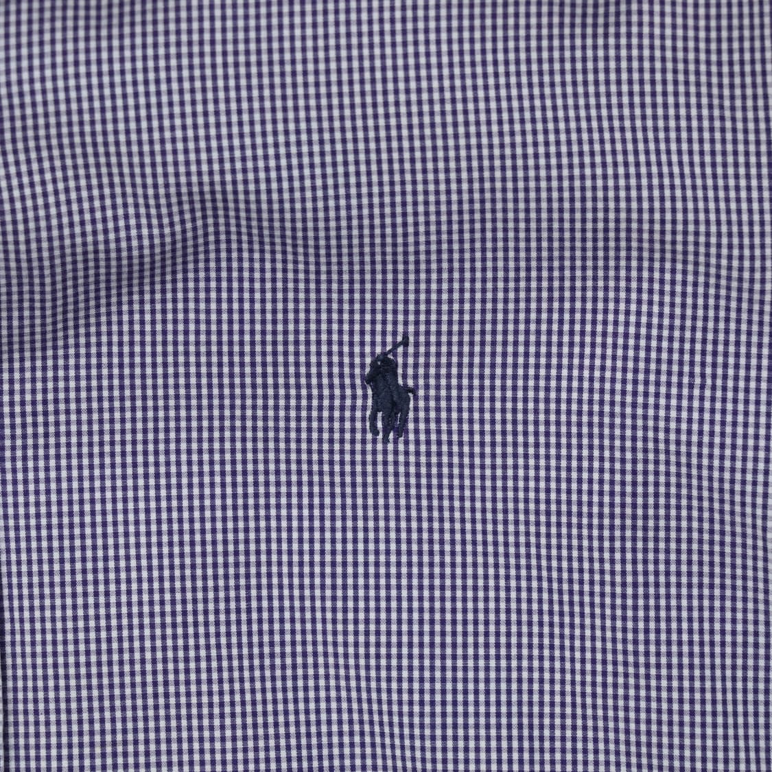 폴로 깅엄 체크 셔츠 XL B76 상품이미지4