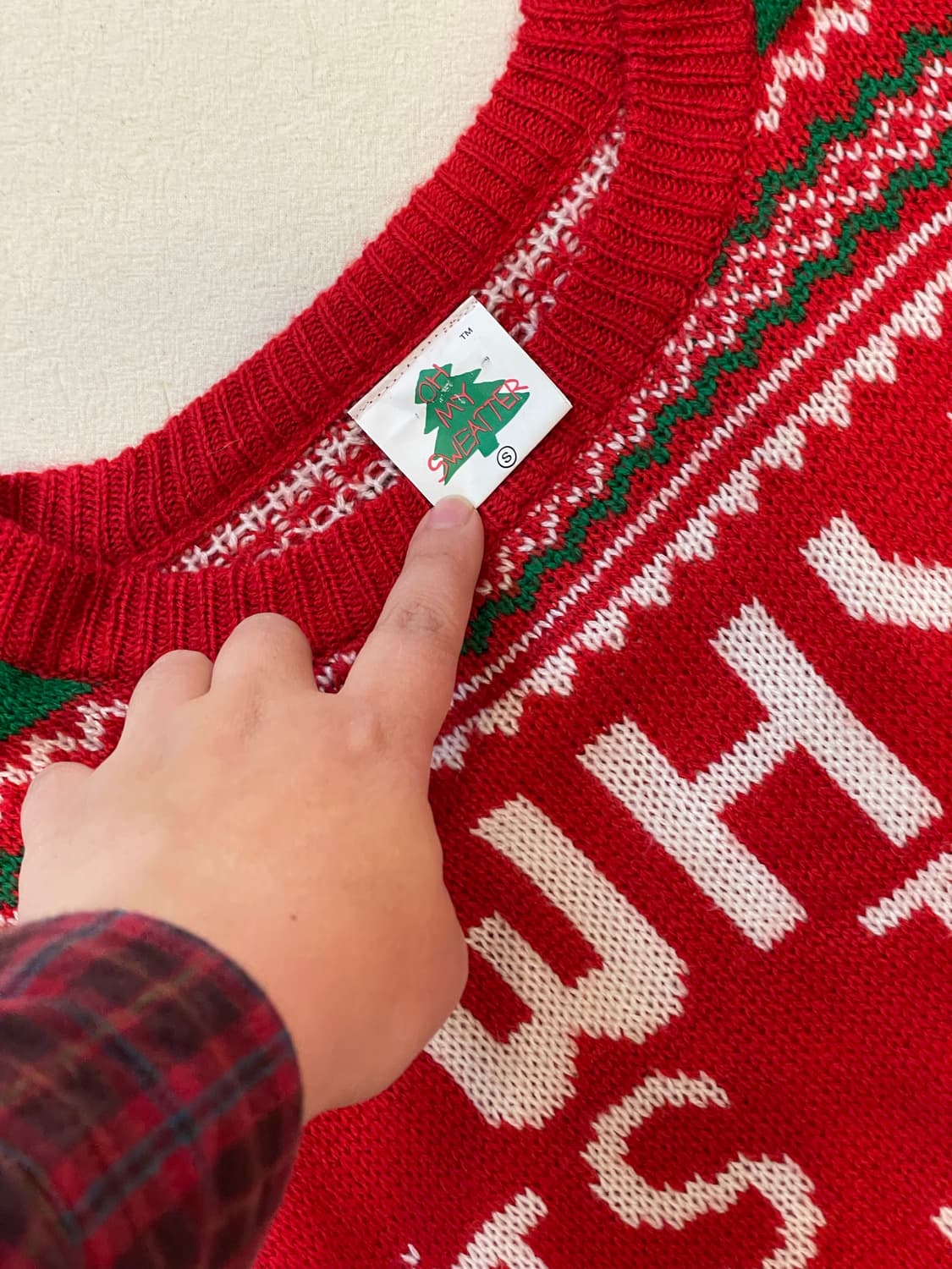 크리스마스에디션 니트 상품이미지2
