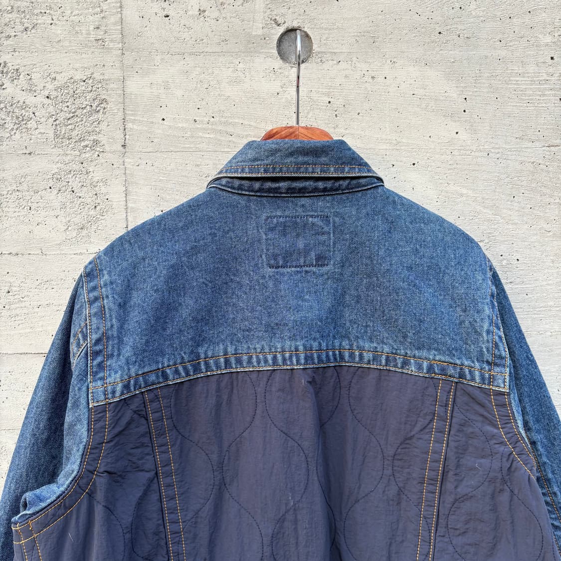 트루릴리전 나일론 데님 믹스 자켓 상품이미지7