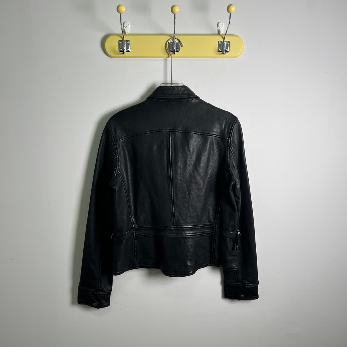 폴로 랄프로렌 램스킨 더블 라이더 자켓 L 상품이미지2