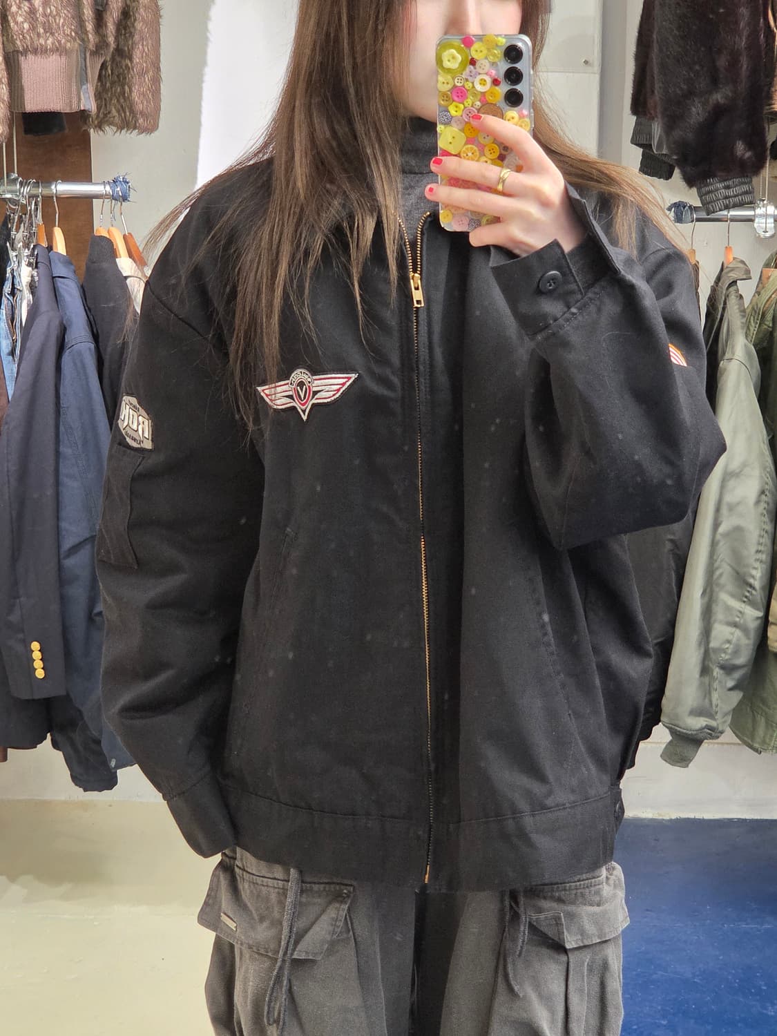 2000s Dickies 디키즈 Kawasaki 자켓 상품이미지1