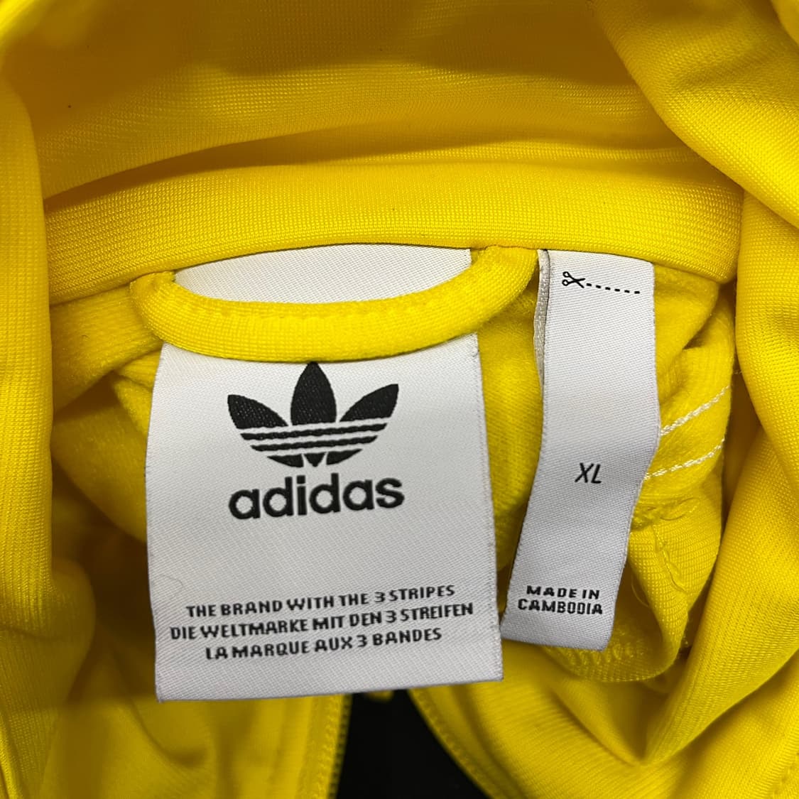 아디다스 옐로우 파이어버드 져지 트랙탑 상품이미지5