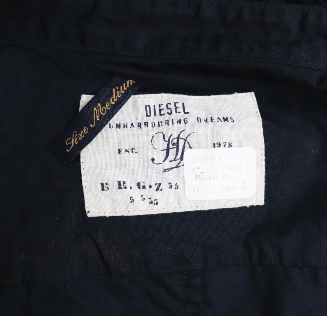 빈티지 디젤 블랙 버튼업 셔츠 상품이미지7