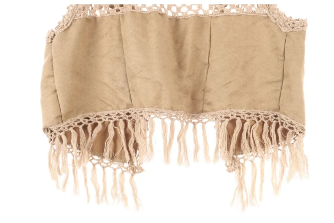 프린지 디테일 크로쉐 베스트 상품이미지4