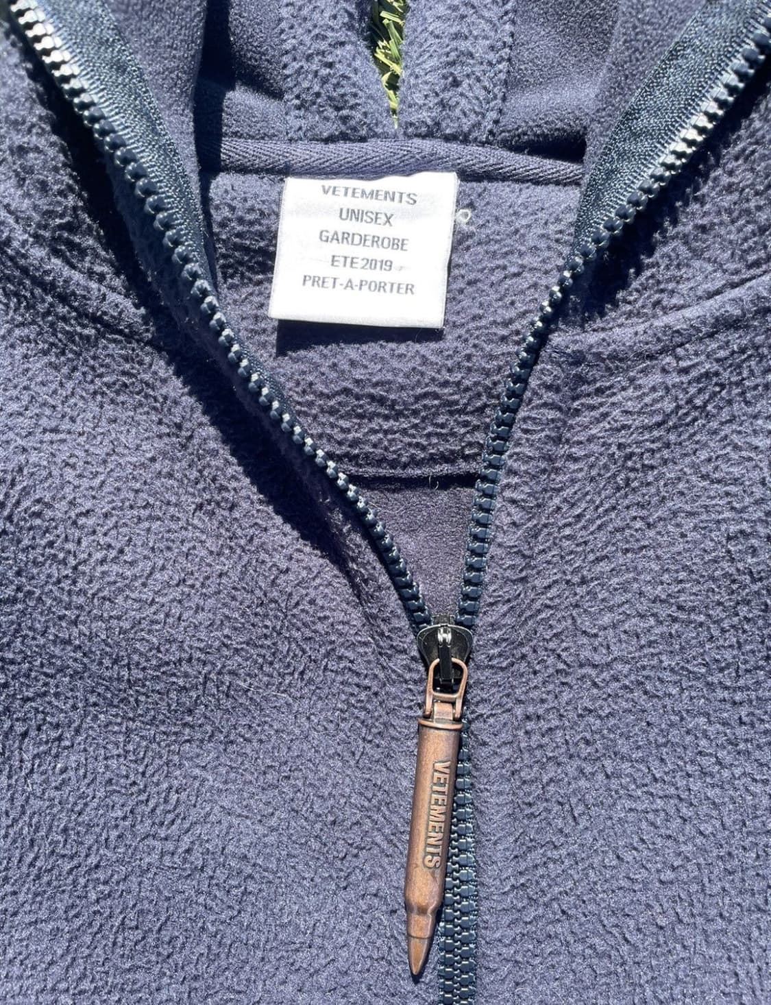 VETEMENTS GIMP FLEECE 19ss [L] 상품이미지7