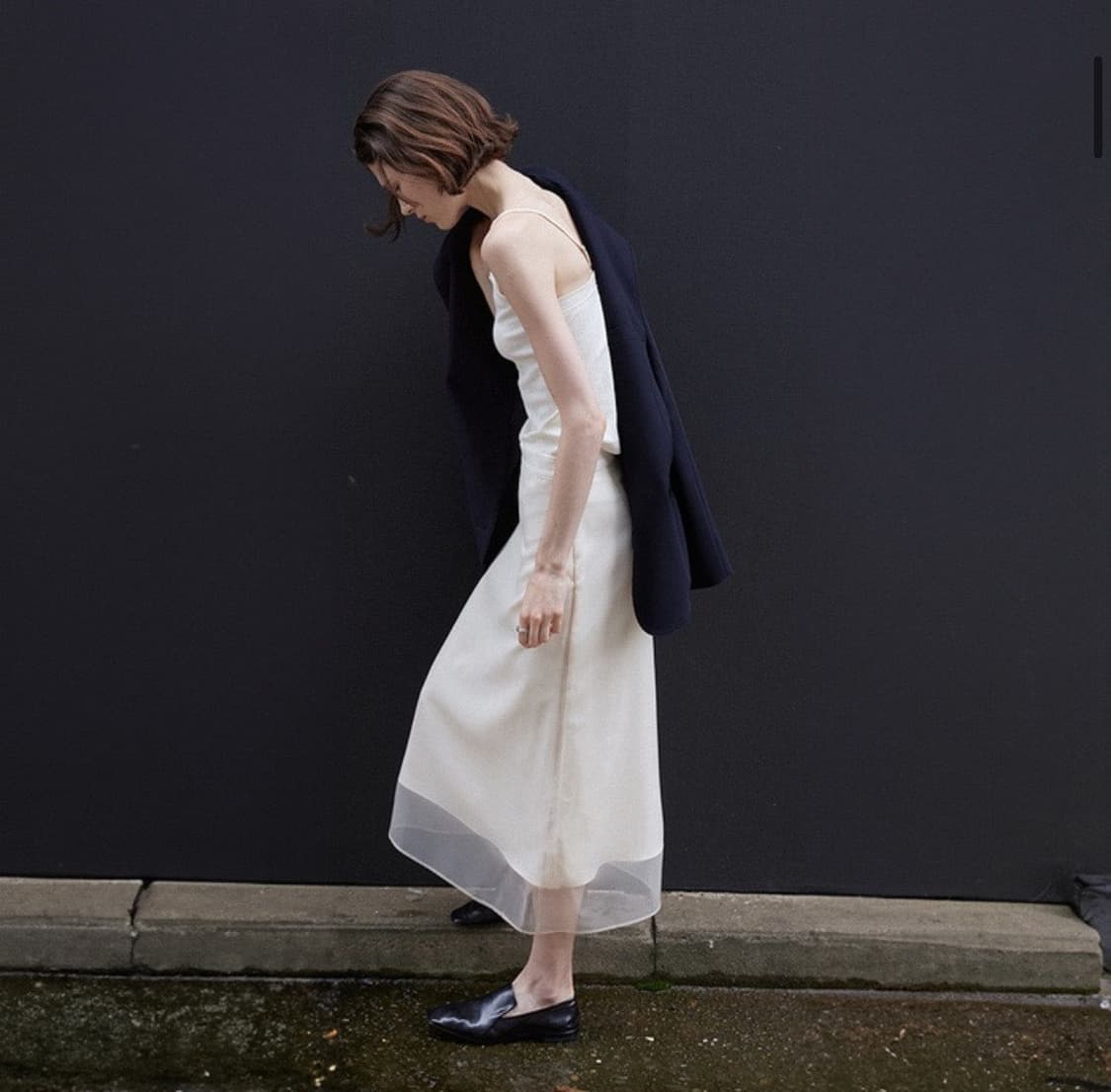 르오브 클래식 레이어드 스커트 아이보리 상품이미지1