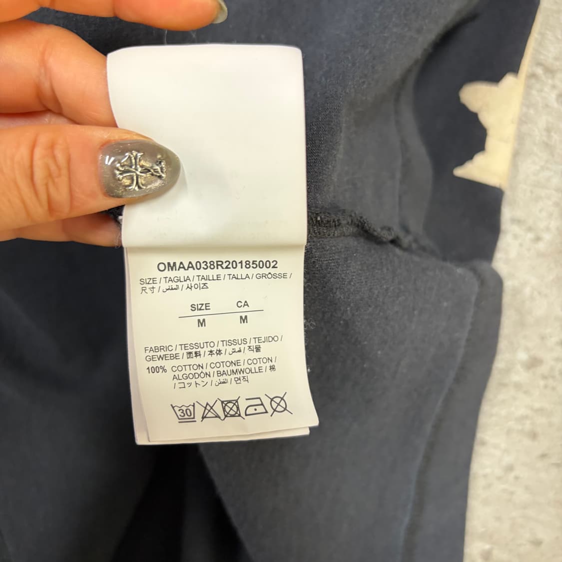 오프화이트 반팔티[2434] 상품이미지9