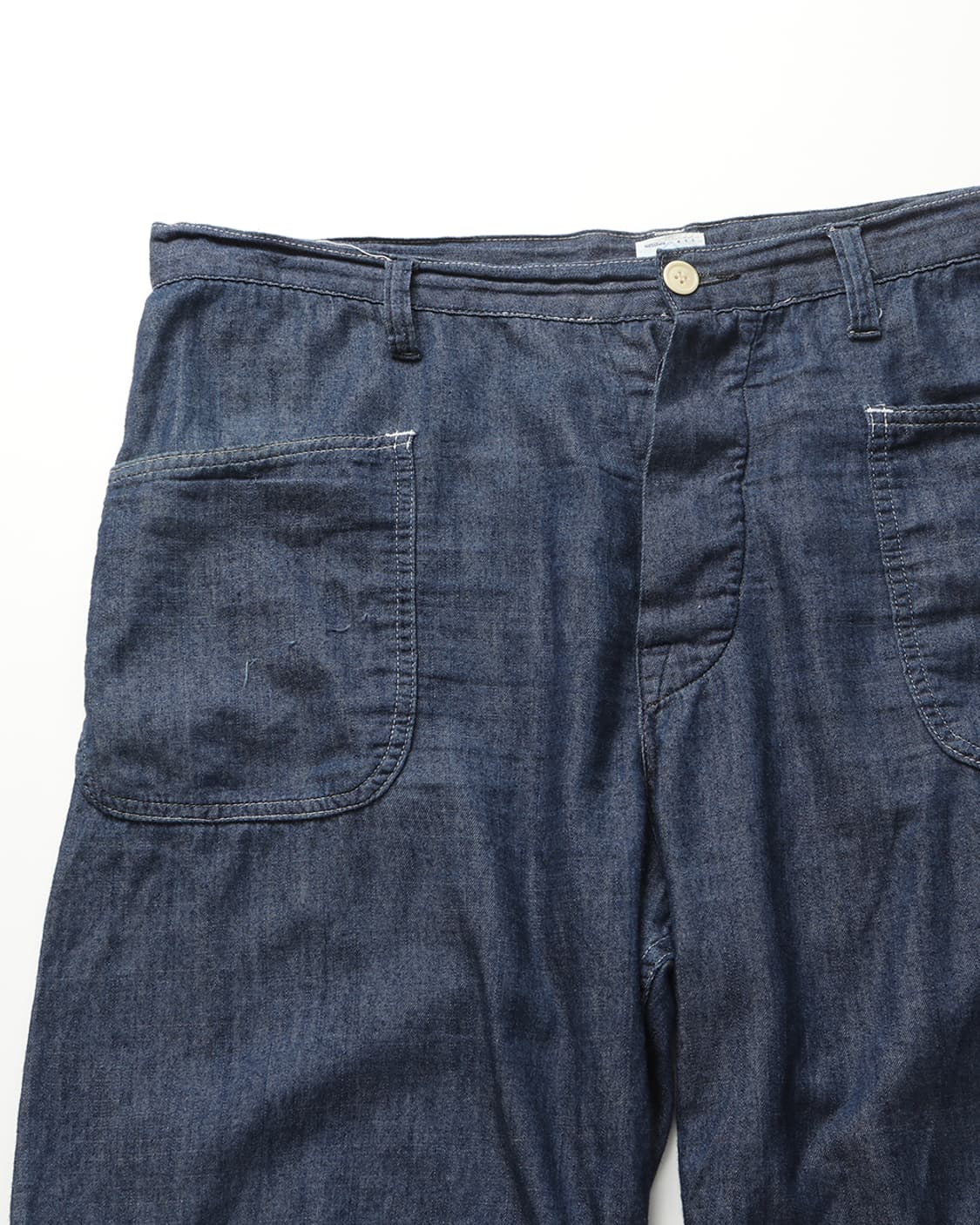 POST OVERALLS Indigo Work Shorts 상품이미지5