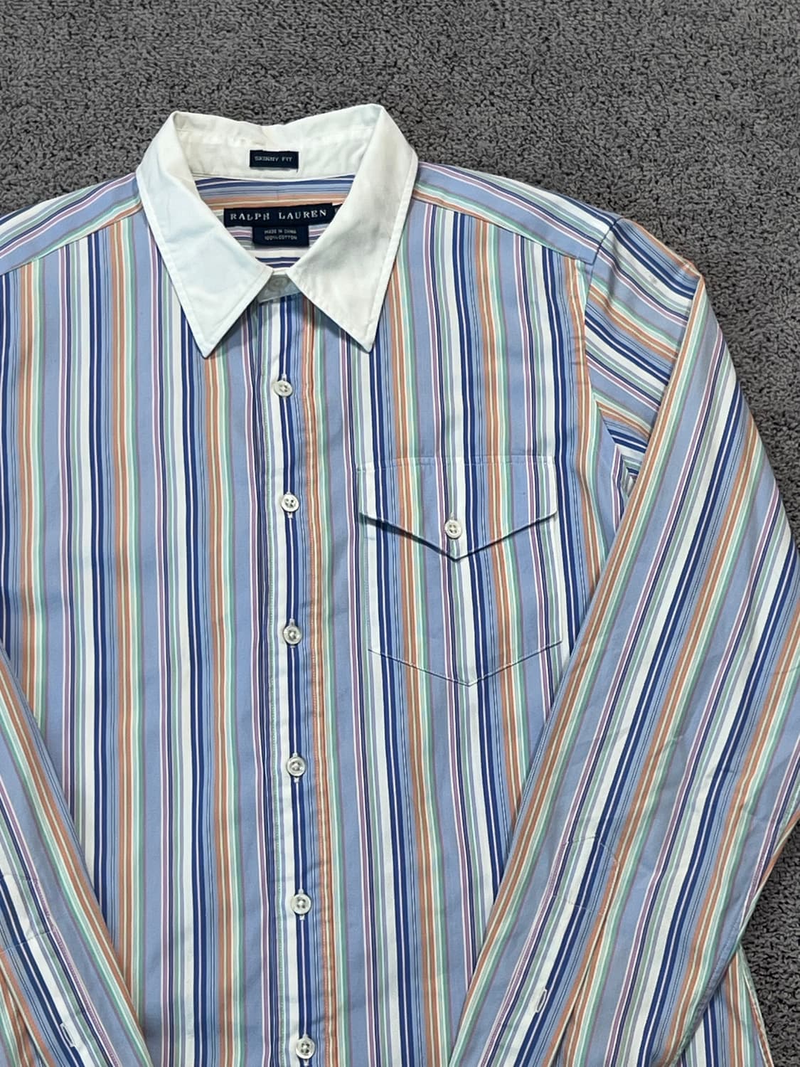 (6) 폴로랄프로렌 스트라이프 스키니핏 셔츠 상품이미지2