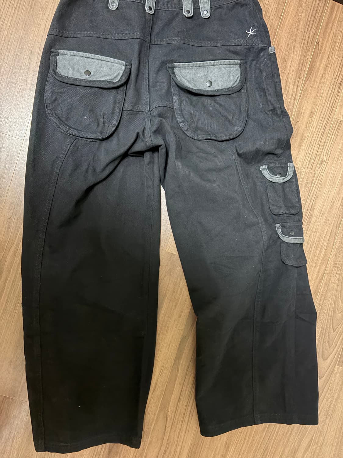 택안뗌)더콜디스트모먼트 TCM multi cargo pants블랙 상품이미지2