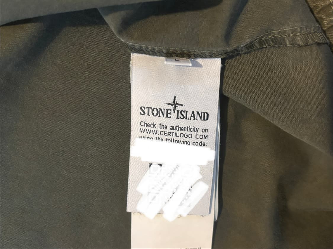 스톤아일랜드 코튼 오버셔츠 L사이즈 상품이미지4