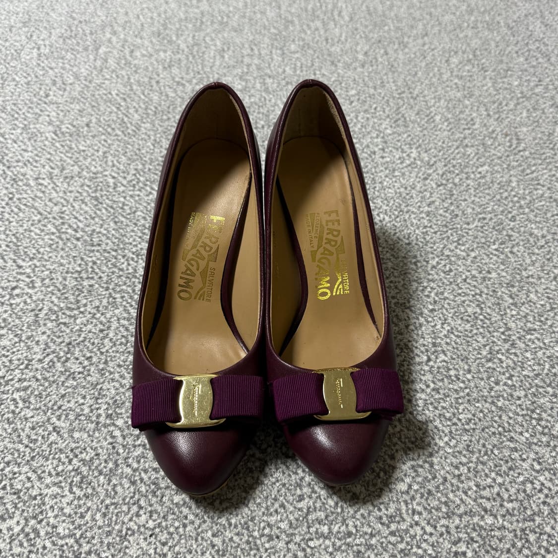 [정가 130만원] 페레가모 펌프스 구두 220-225 상품이미지1