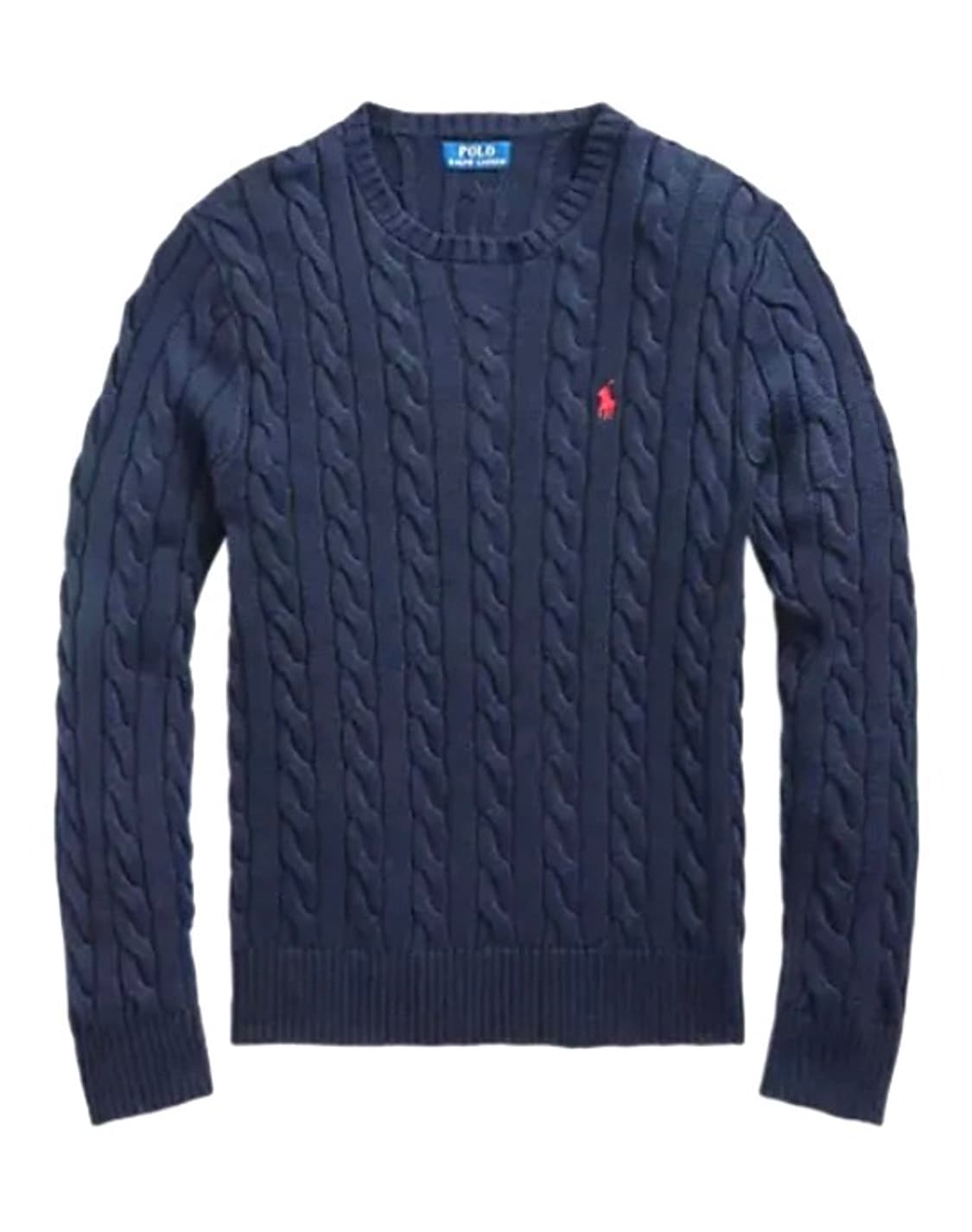 폴로랄프로렌 라운드넥 꽈배기 니트 상품이미지1