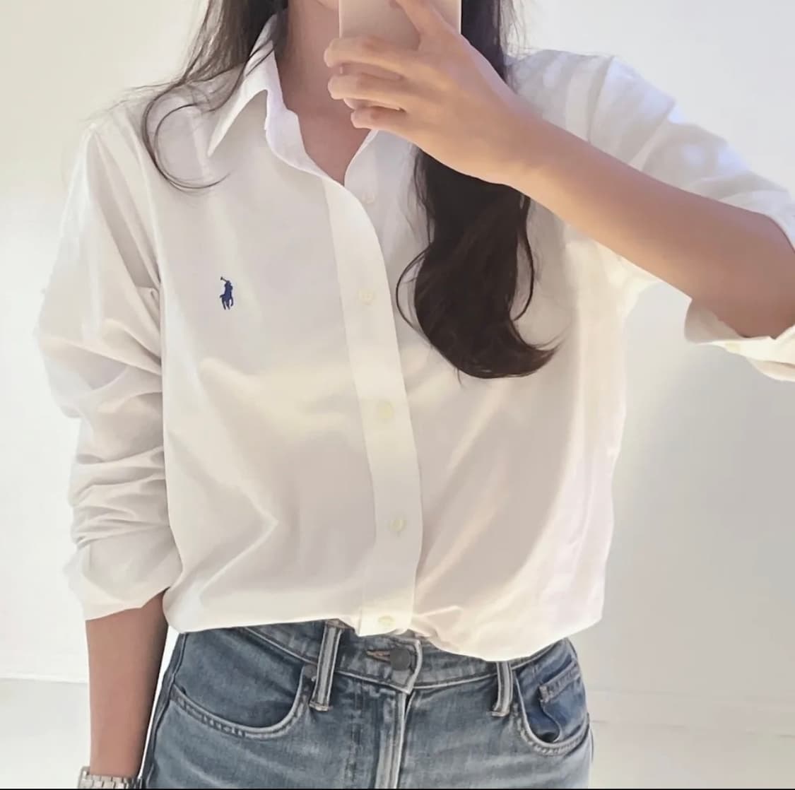 폴로랄프로렌 클래식핏 셔츠 남여공용 25년 버전 상품이미지1