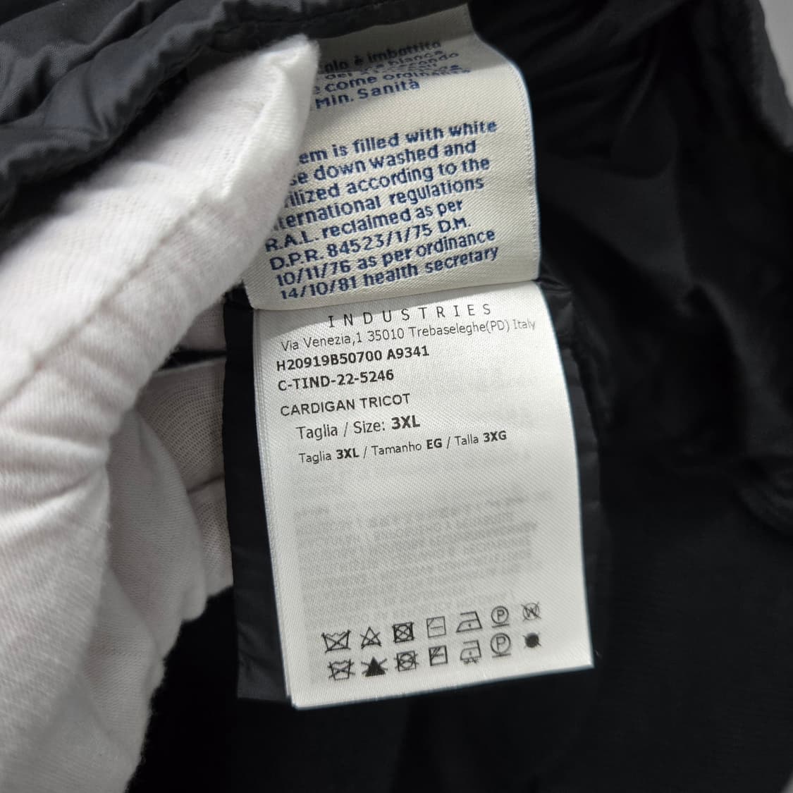 몽클레어 김현우 니트패딩 XXXL 상품이미지4