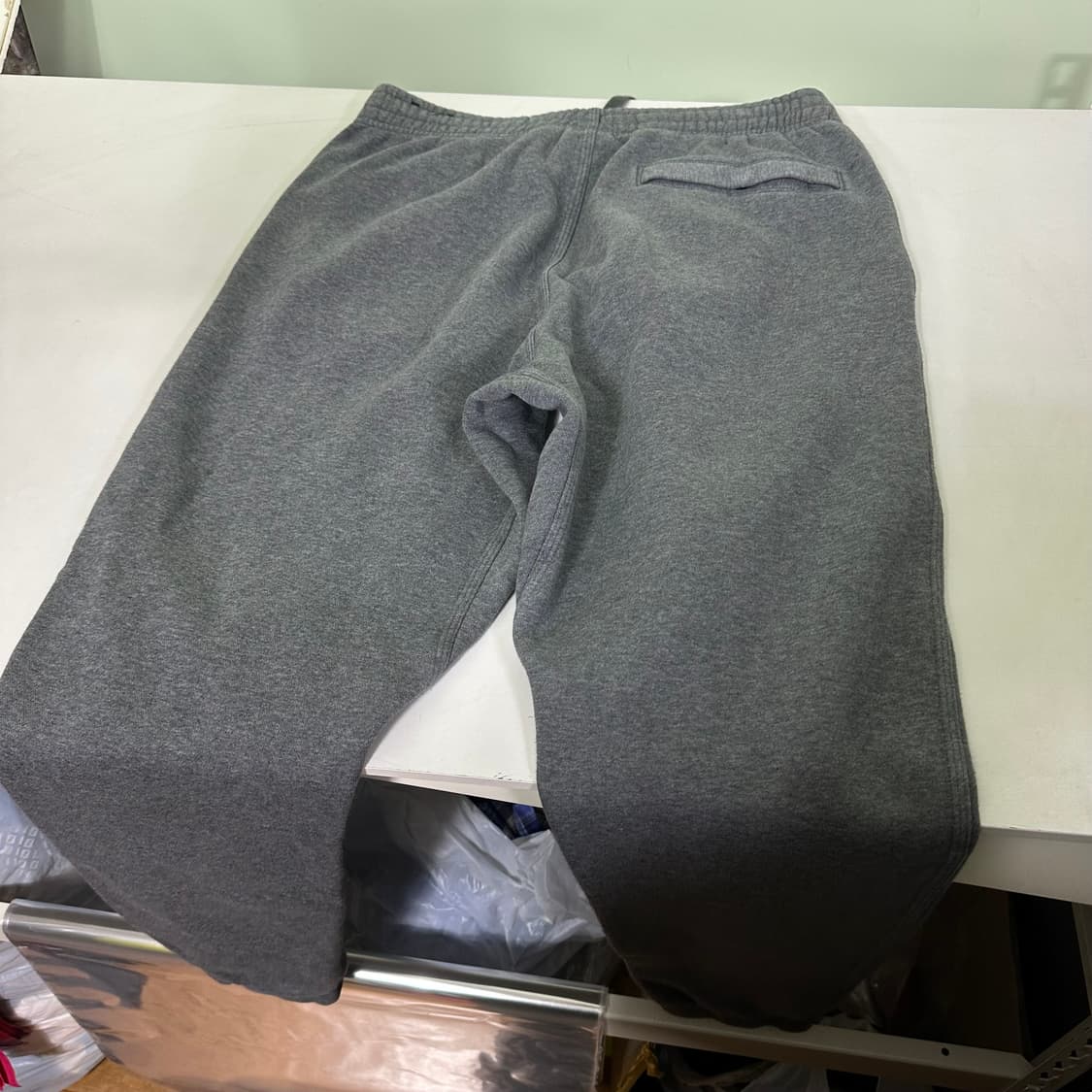 M 나이키 진그레이 루즈레귤러핏 스우시 코튼 밴딩 조거팬츠 상품이미지5