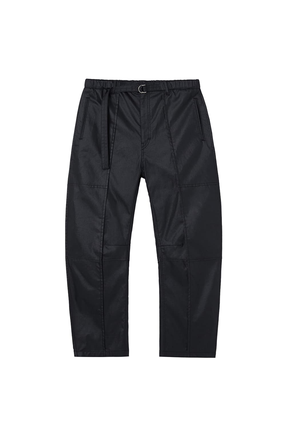 인사일런스 커브드 코튼 팬츠 COATED BLACK 상품이미지1