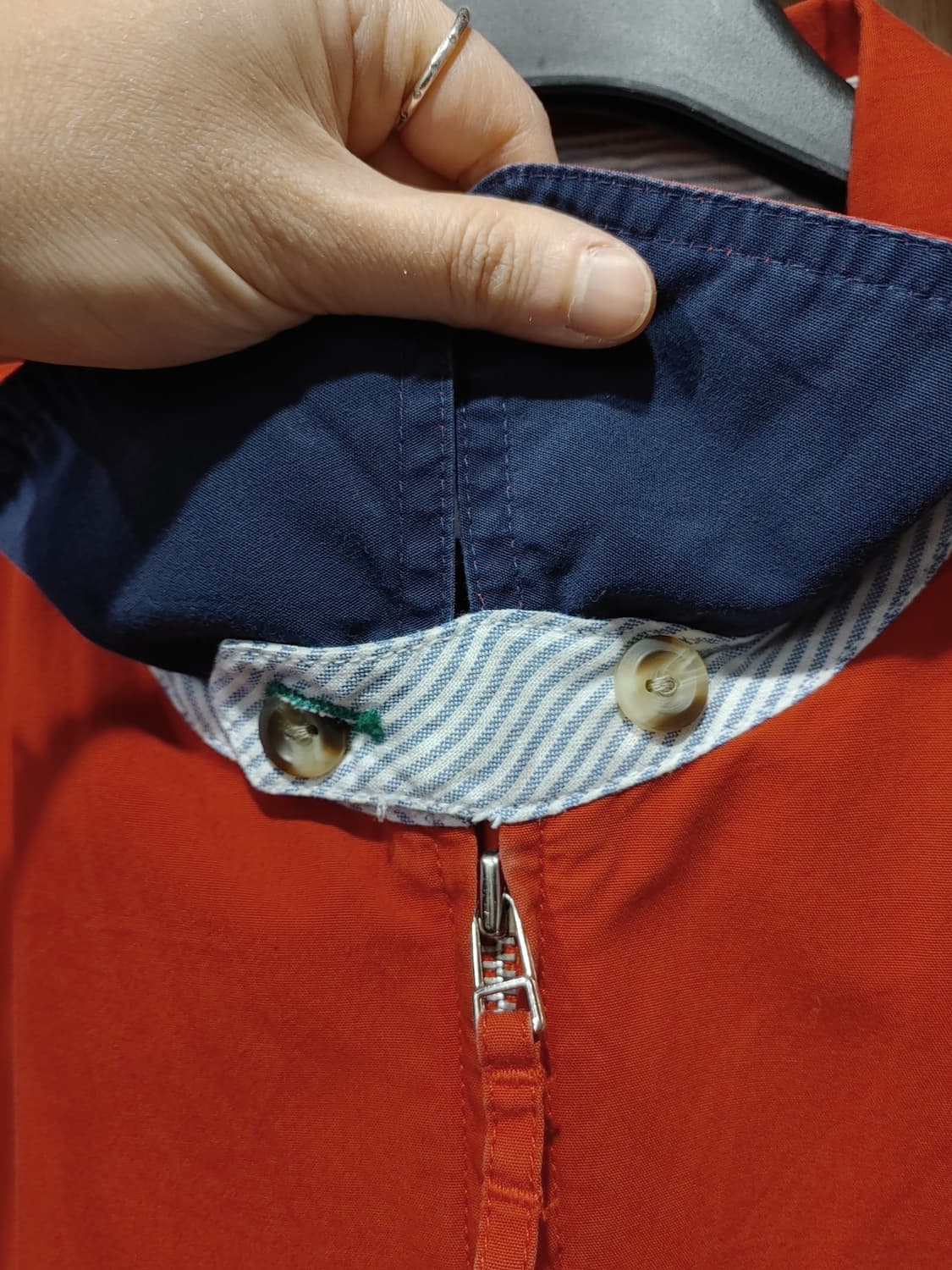 무배) 타미힐피거 헤리티지 블루종 자켓 - L 상품이미지4