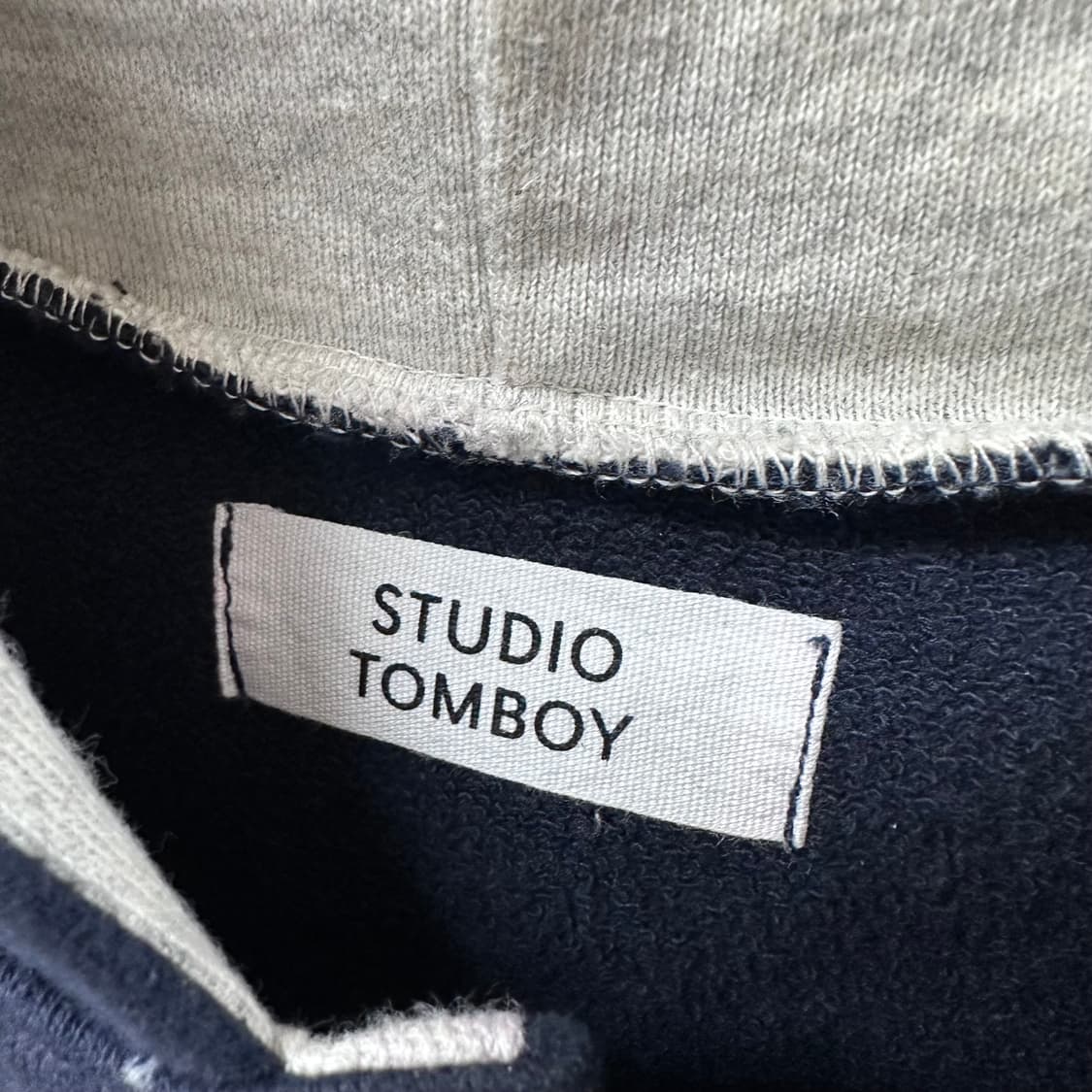 스튜디오 톰보이 아노락 후드 스웻셔츠 FREE(105-110) J24 상품이미지4