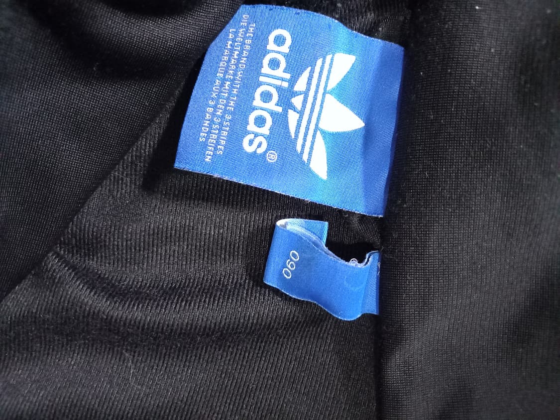 아디다스 파이어버드 검정 블랙 트랙탑 저지 져지집업 90/S 상품이미지4