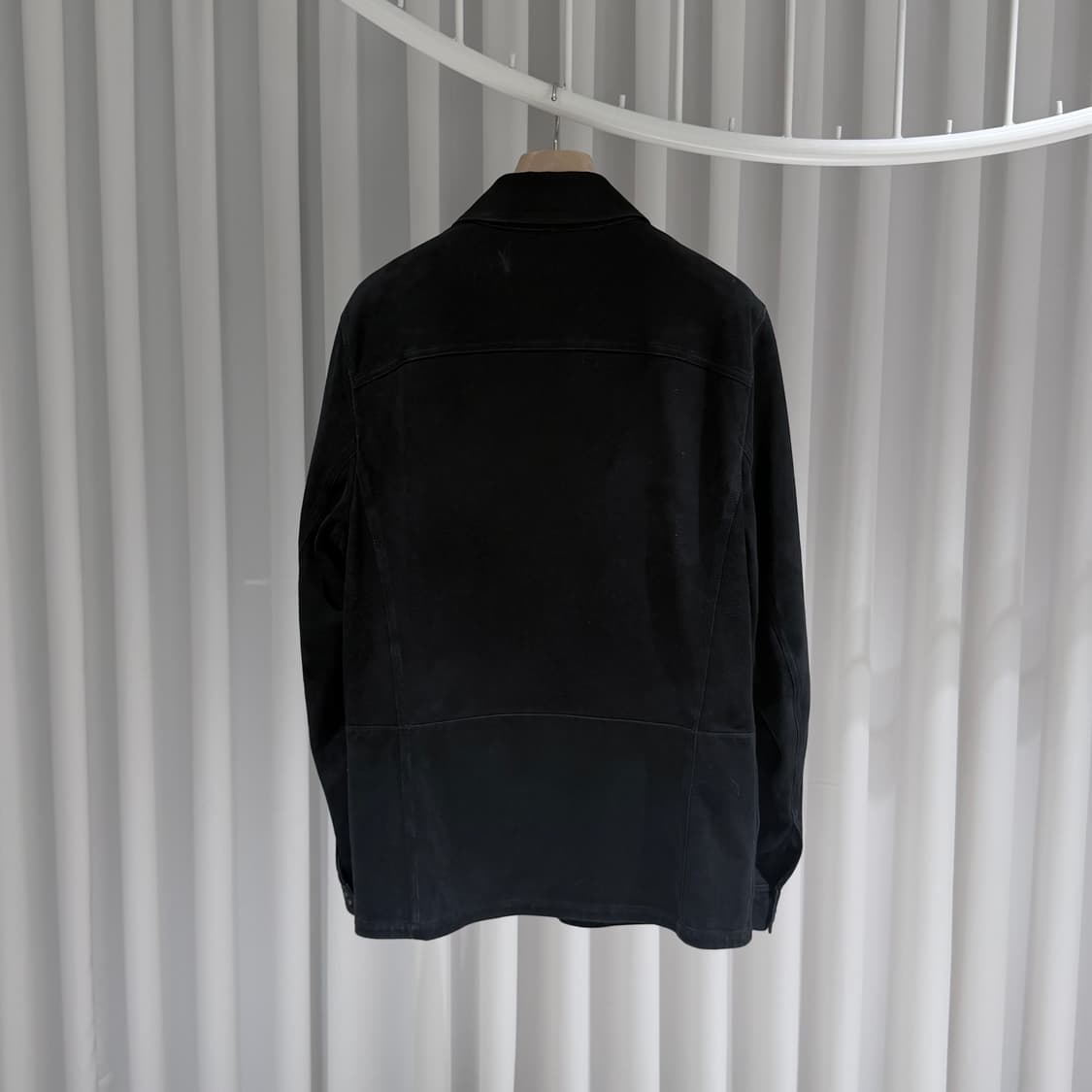 (A+/52) / 톰포드 카프스킨 스웨이드 사파리 레더 트러커 자켓 상품이미지5