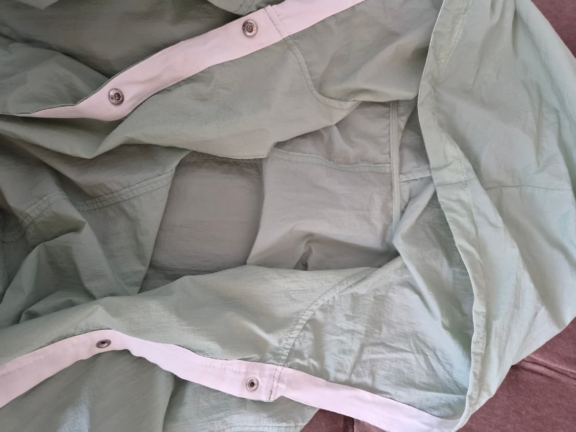 쇼핑몰 여성 홑겹후드롱점퍼 55사이즈 상품이미지5