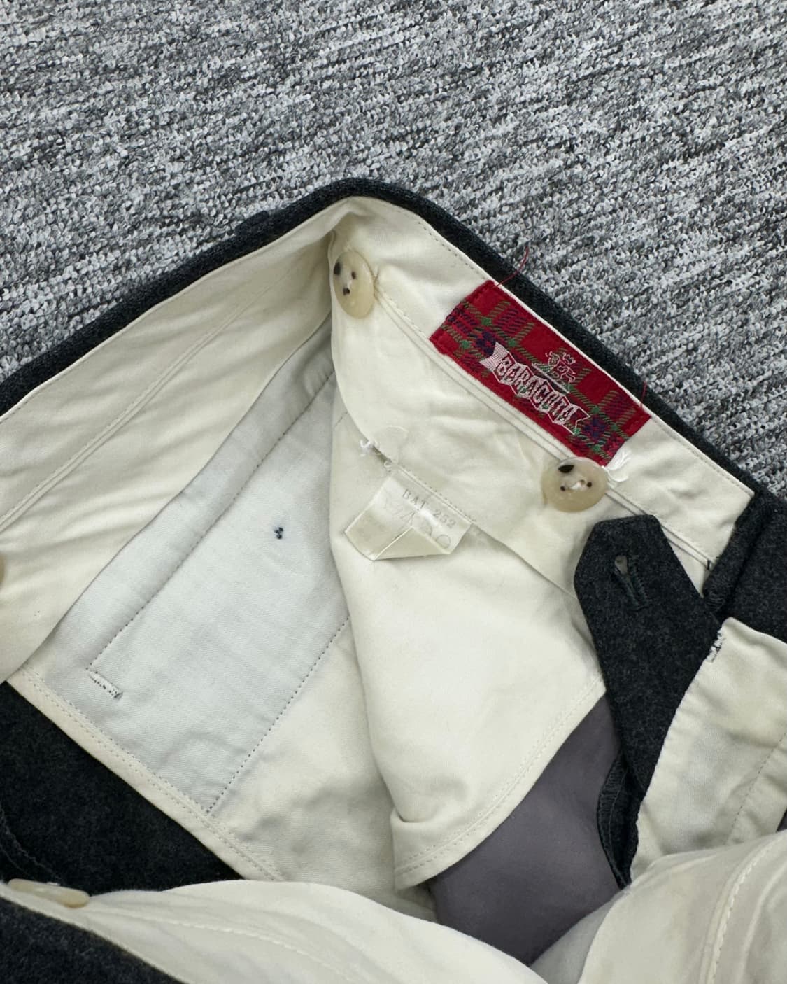 (허단42)90'S BARACUTA 울 와이드팬츠-M1252 상품이미지4