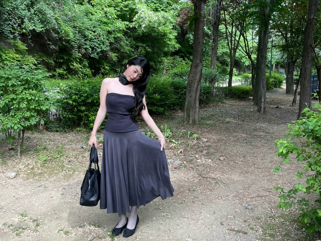 TEENSY FLOW FOLD DRESS 상품이미지1