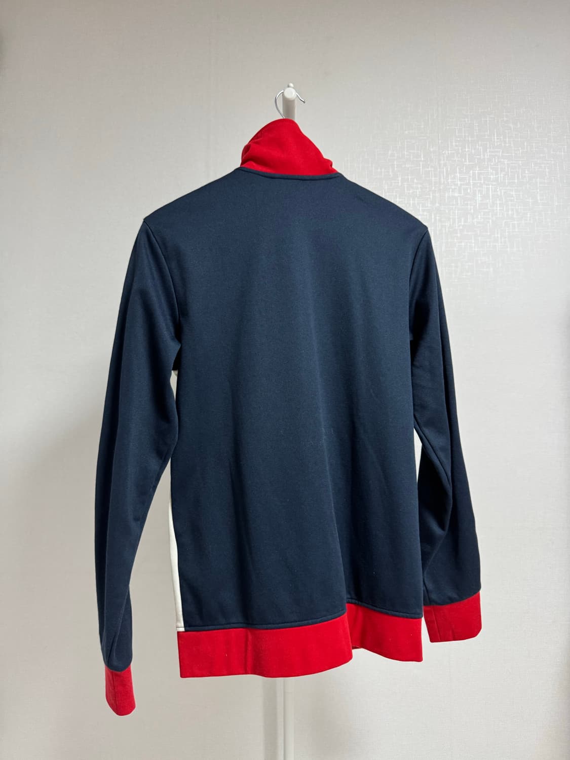 아디다스 삼선 트랙탑 네이비/레드 100 상품이미지2