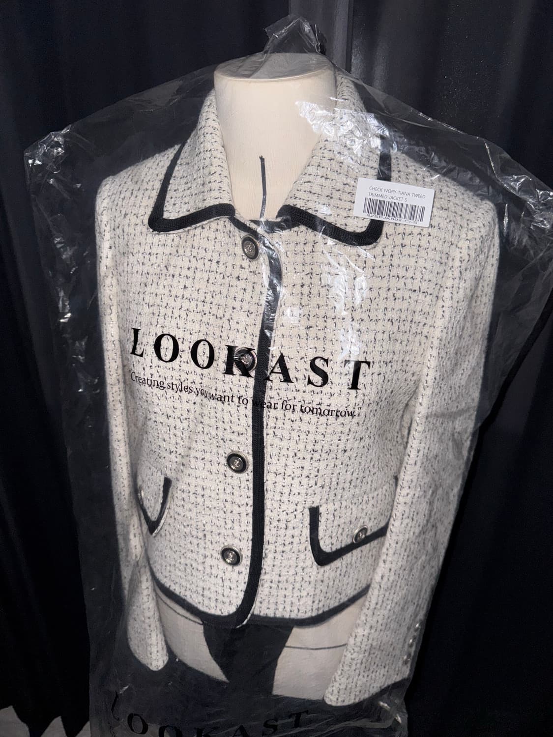 Lookast 트위드 자켓 상품이미지1