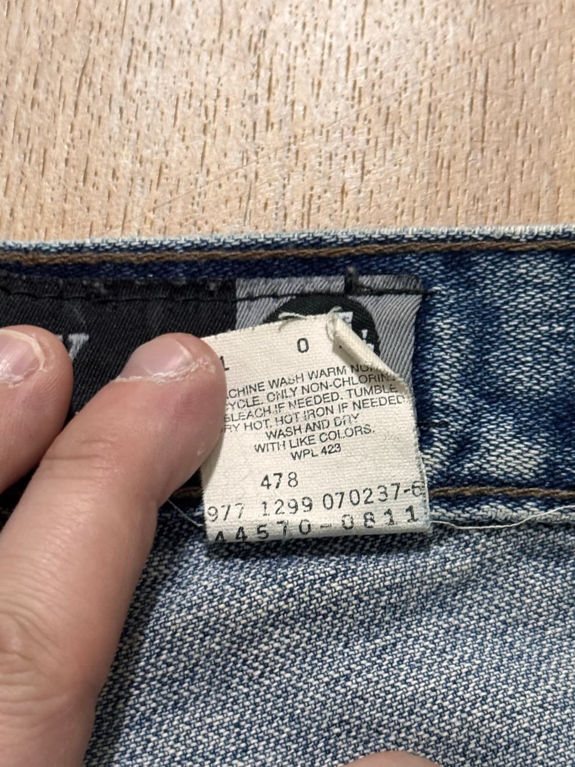 90s 실버탭 리바이스 팬츠 데님 상품이미지3