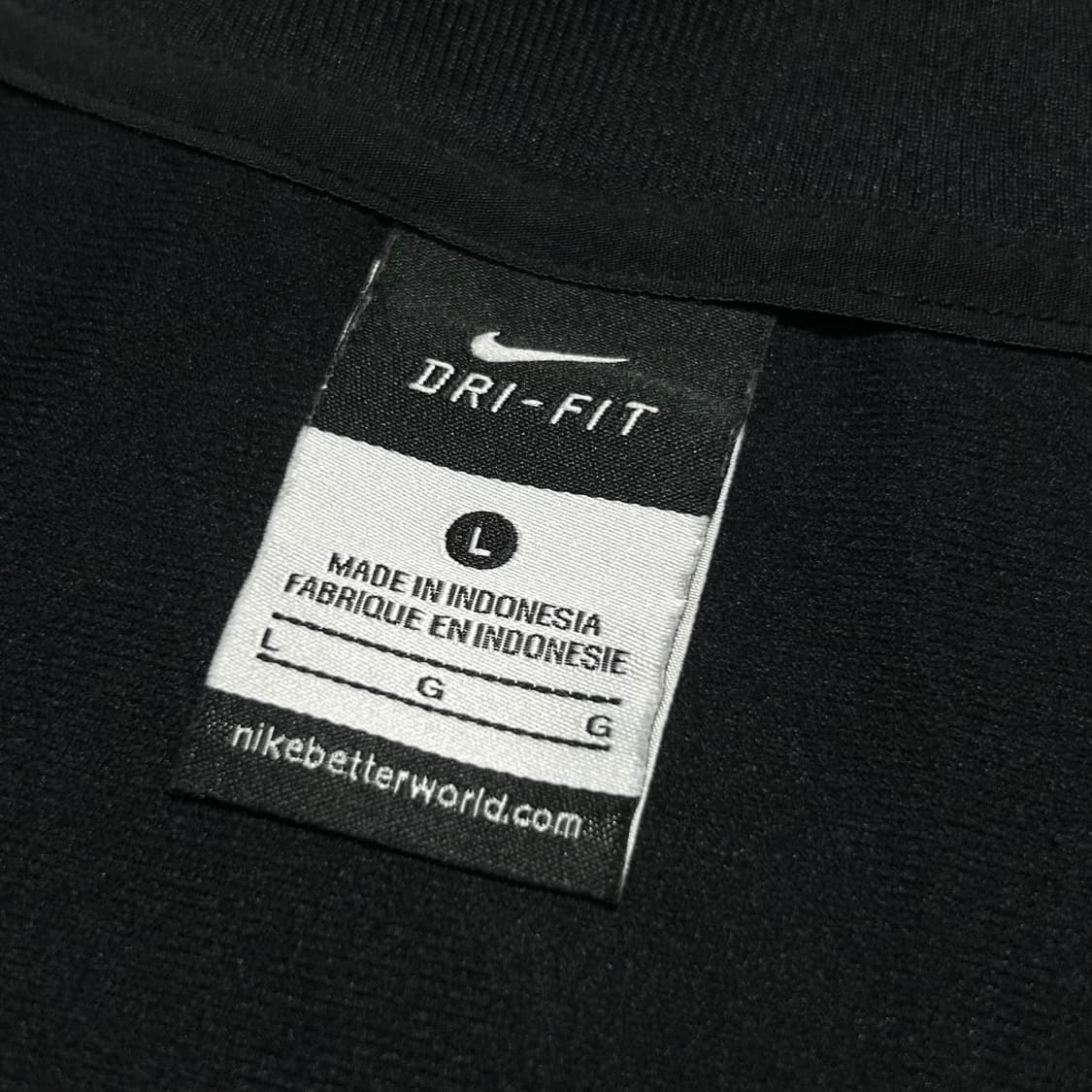 [L] Nike 나이키 검/흰 스우시 져지 상품이미지4