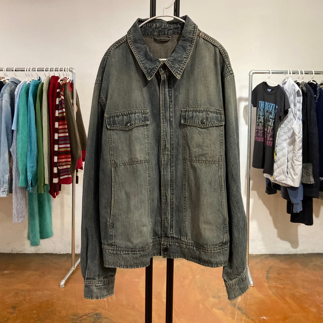 clock house 데님 자켓 / XL 사이즈 상품이미지1