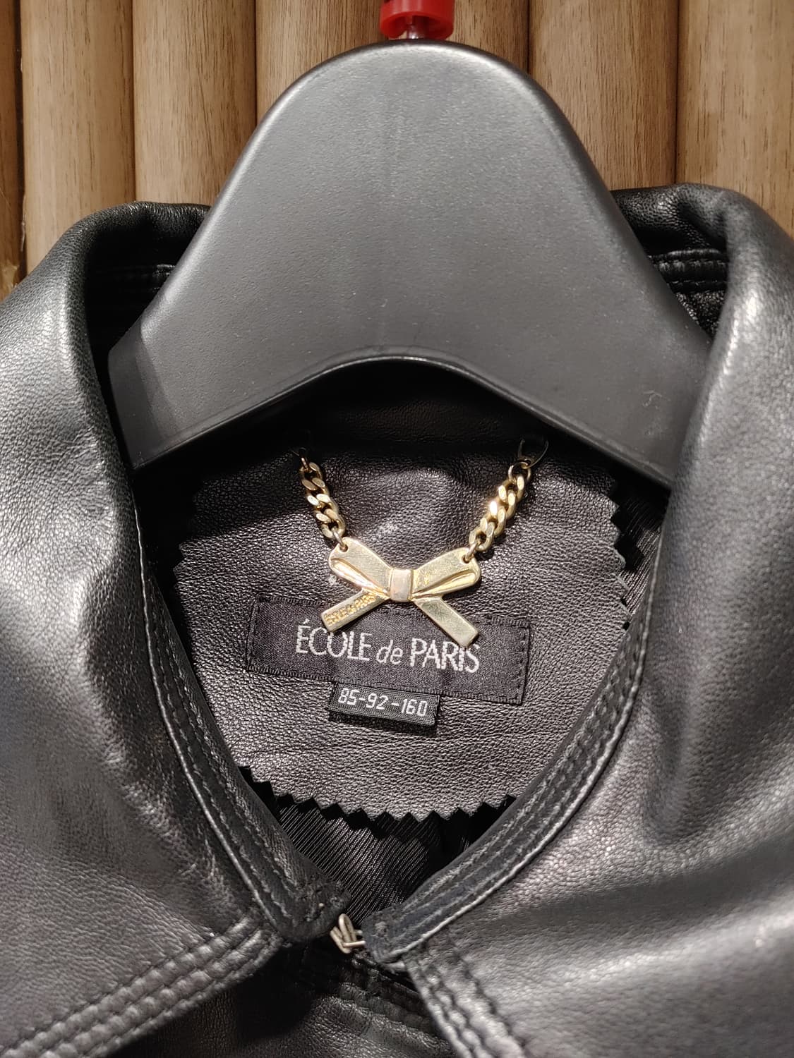 무배) Eole de Paris 빈티지 양가죽 트렌치코트 - XS/S 상품이미지3