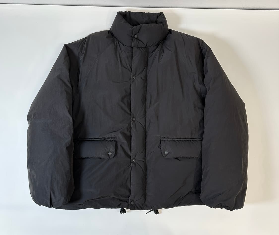 토마스모아 시티숏다운 패딩 블랙 L(덕다운) 상품이미지2