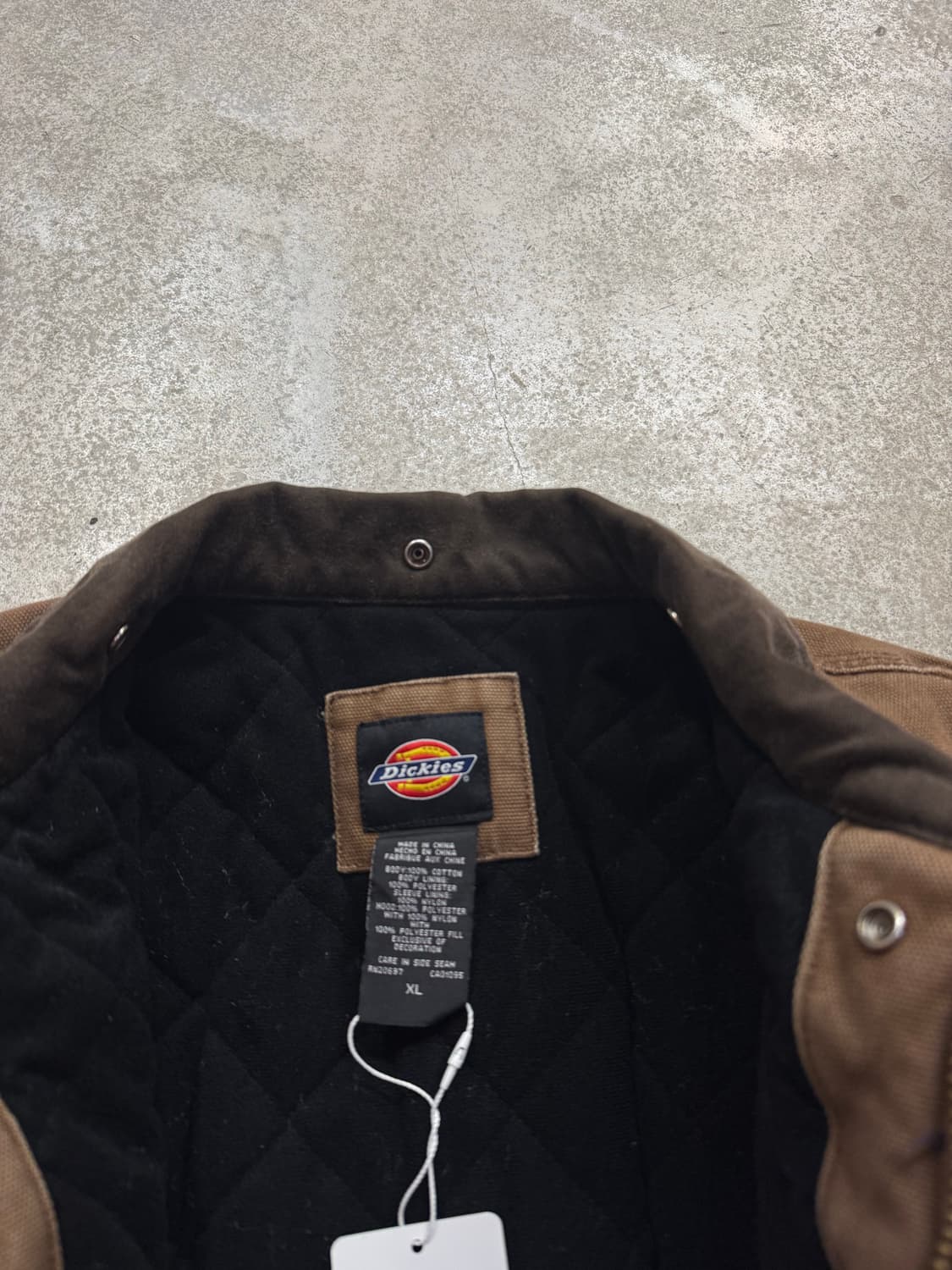 디키즈 퀄팅 누빔 라이닝 덕캔버스 워크자켓 상품이미지4