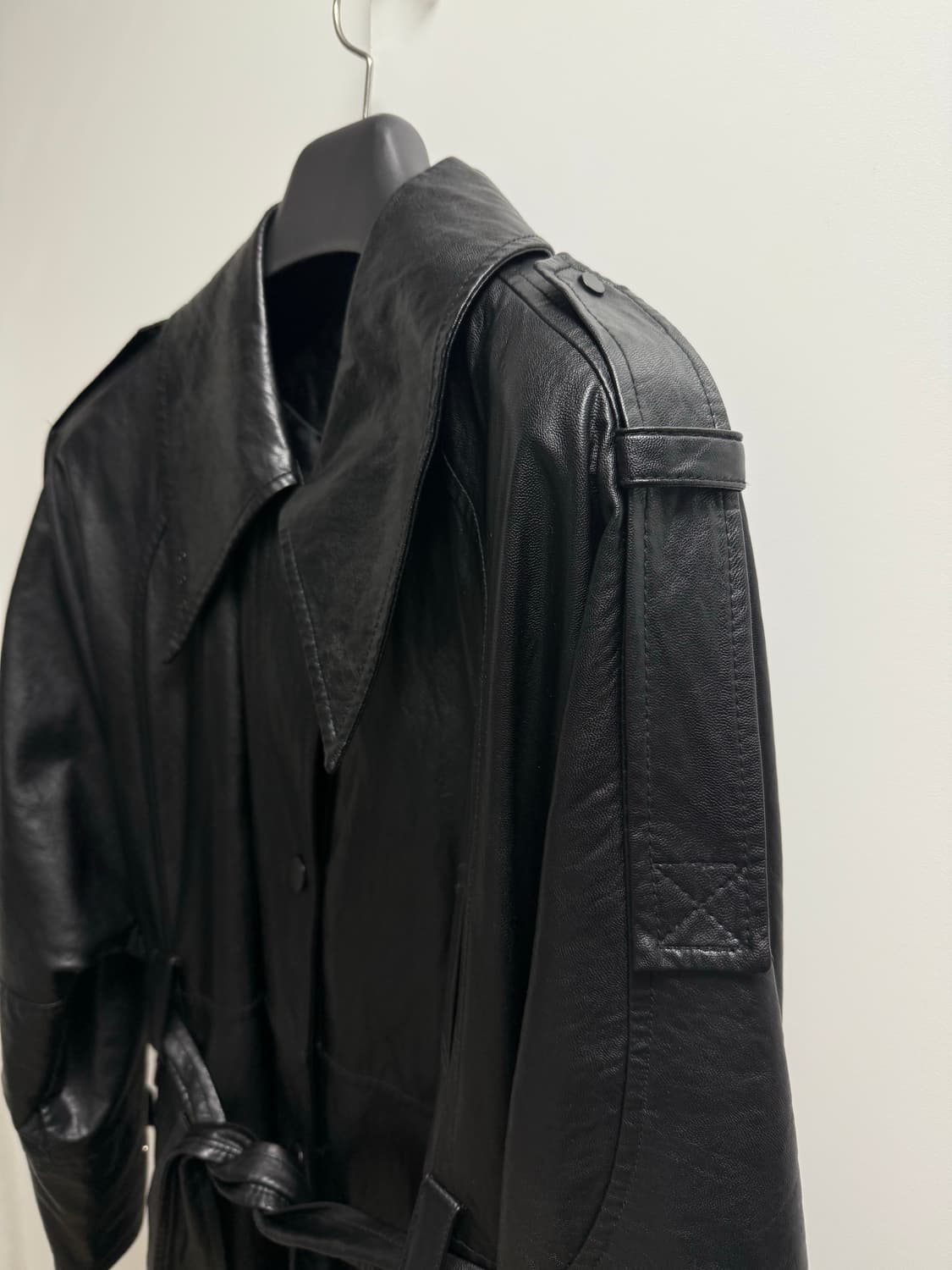 Low Classic 페이크 레더 자켓 상품이미지9